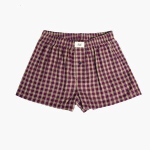 Oddli Limited edition Flannel Boxers plaid holiday autumn loungewear sleep short